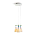 Madeaoiselle Round Canopy 3 Lights Ceiling Lamp