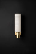 Ashton Alabaster Wall Sconce-Wall Sconce-Jecanoli