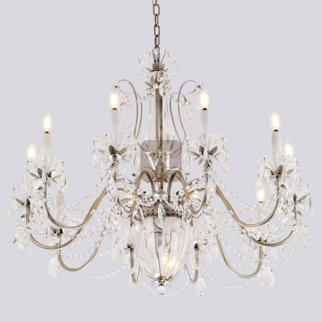 Victorian Crystal Chandelier
