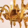 41X20 Inch 10 Lights Baroque Style European Antique Copper Chandelier-铜灯-Jecanoli