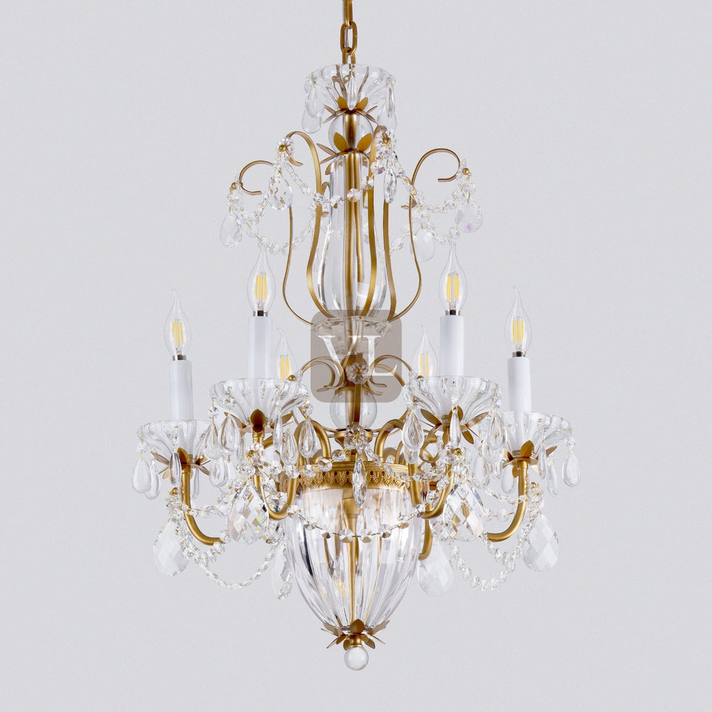 Victorian Crystal Chandelier