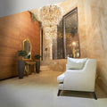 Campo Round Multi-Tier Chandelier 33-Light 47