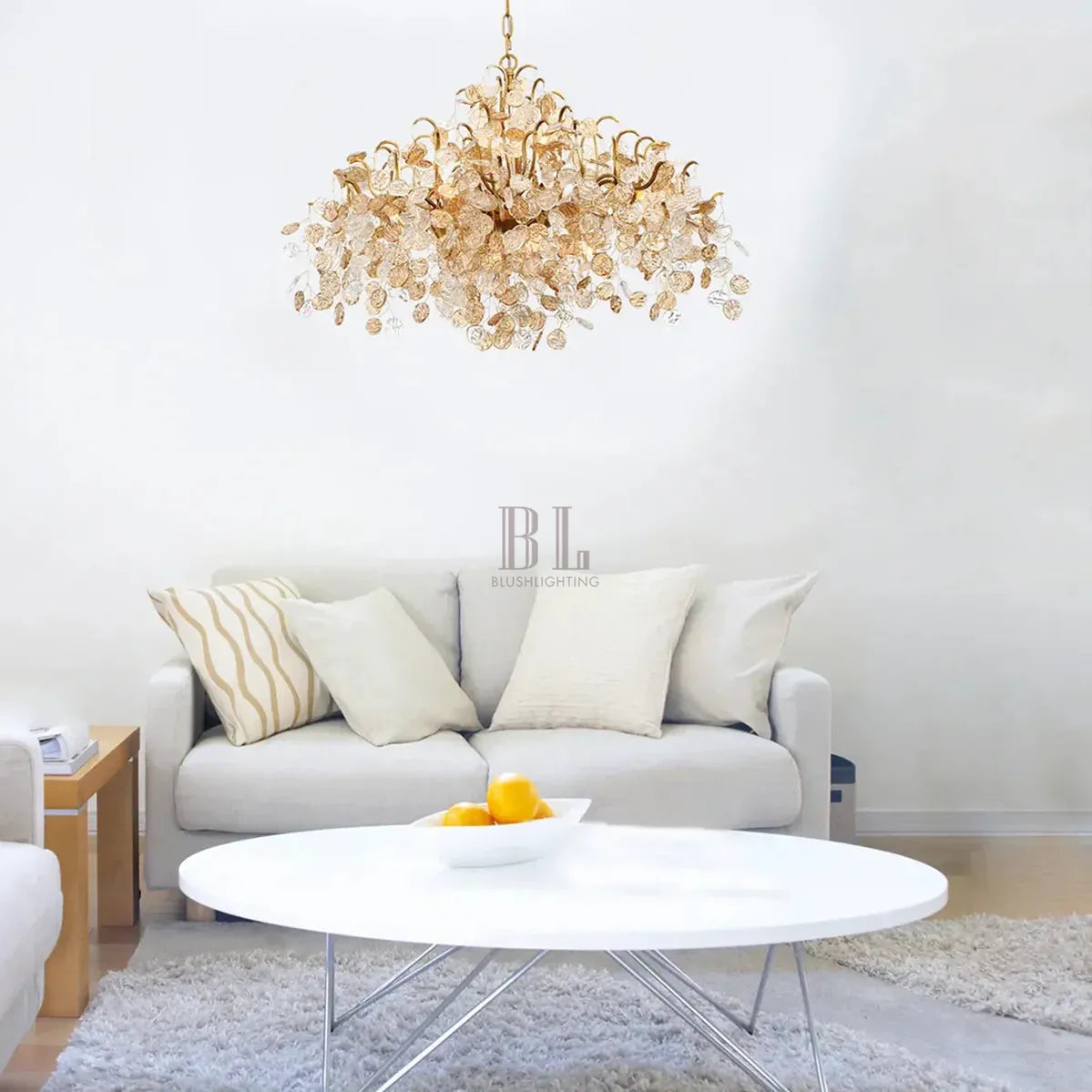Campo Round Chandelier 8 Light 26"W-Jecanoli