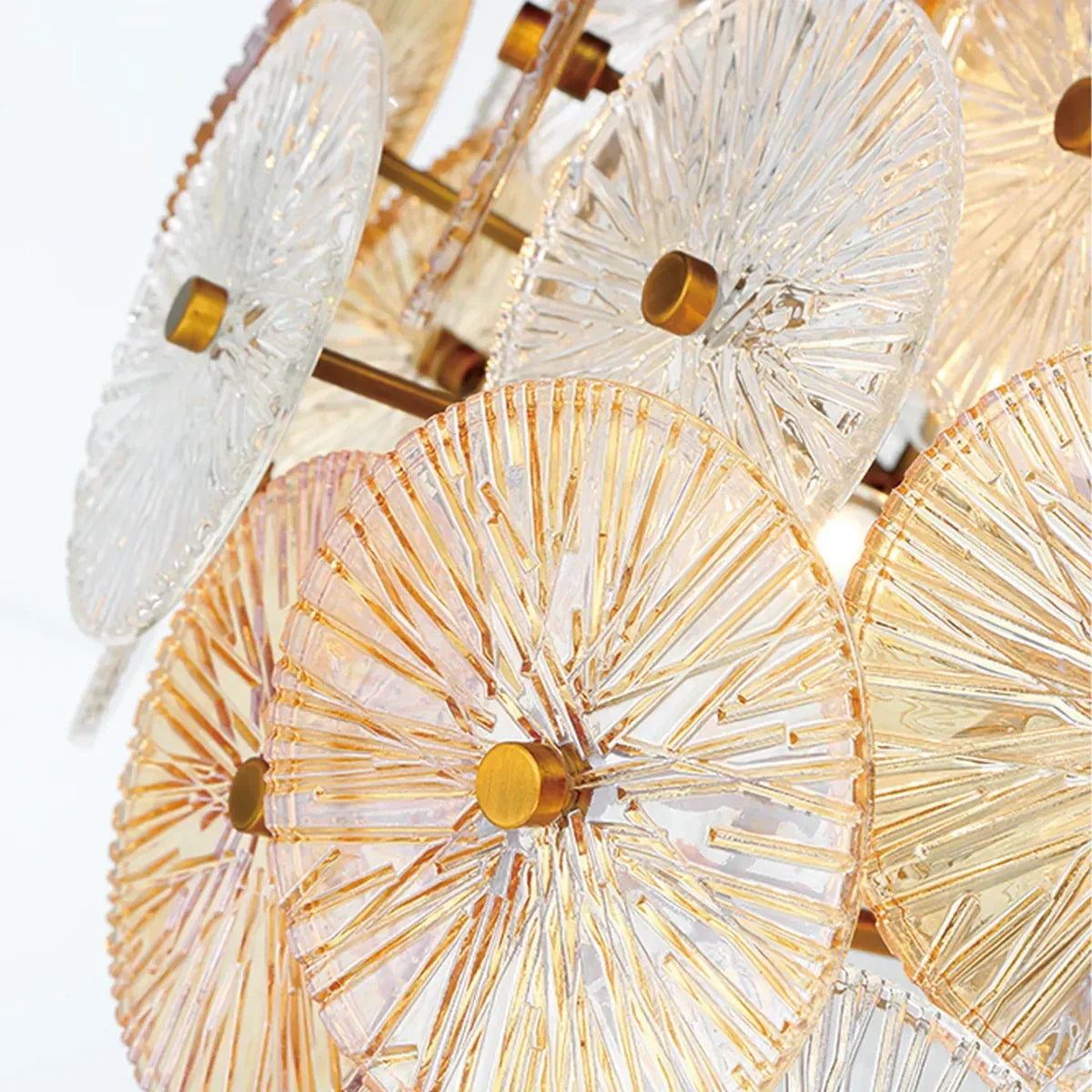 Suna Round Chandelier 12 Light 30"W-Jecanoli