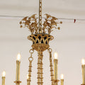 71X98 Inch Rococo Style Big French Empire Copper Chandelier for Foyer-大吊灯-Jecanoli
