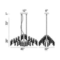 Campo Linear Chandelier 10 Light 45
