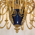 71X98 Inch Rococo Style Big French Empire Copper Chandelier for Foyer-大吊灯-Jecanoli