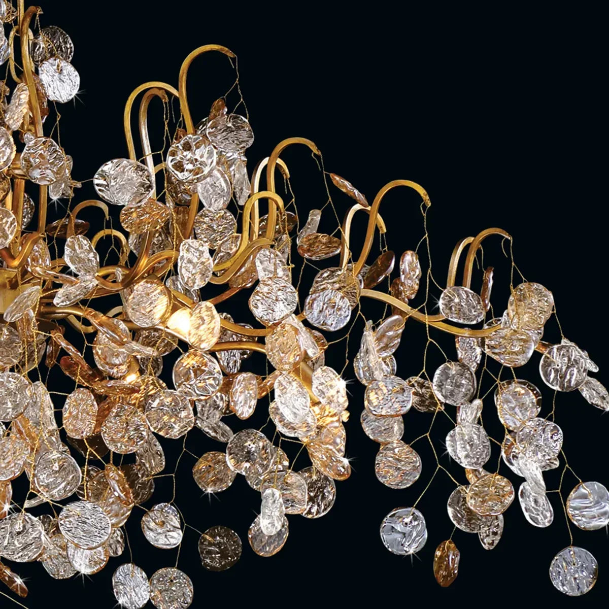 Campo Round Chandelier 8 Light 26"W-Jecanoli