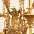 71X98 Inch Rococo Style Big French Empire Copper Chandelier for Foyer-大吊灯-Jecanoli