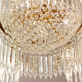30X23 Inch Modern Crystal Chandelier Gold Antique Brass Chandelier-铜灯-Jecanoli