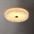 16/20/24 Inch Round Small Modern Flush Mounted Alabaster Lighting-现代灯-Jecanoli