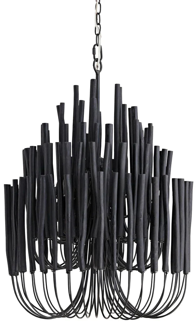 Modern Art Design 5/6-Light Modern Branch Modeling Chandelier in White/Black