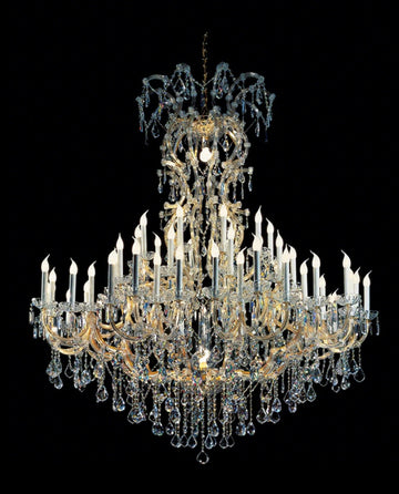62 Lights Big Maria Theresa Chandelier 69"W 85"H-大吊灯-Jecanoli