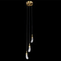 3 Rock Crystal Long-eggplants Modern LED Pendant Light-现代灯-Jecanoli