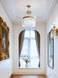 16-28 Inch Multiple Size Baccarat Inspired Copper and Crystal Chandelier Lighting-铜灯-Jecanoli