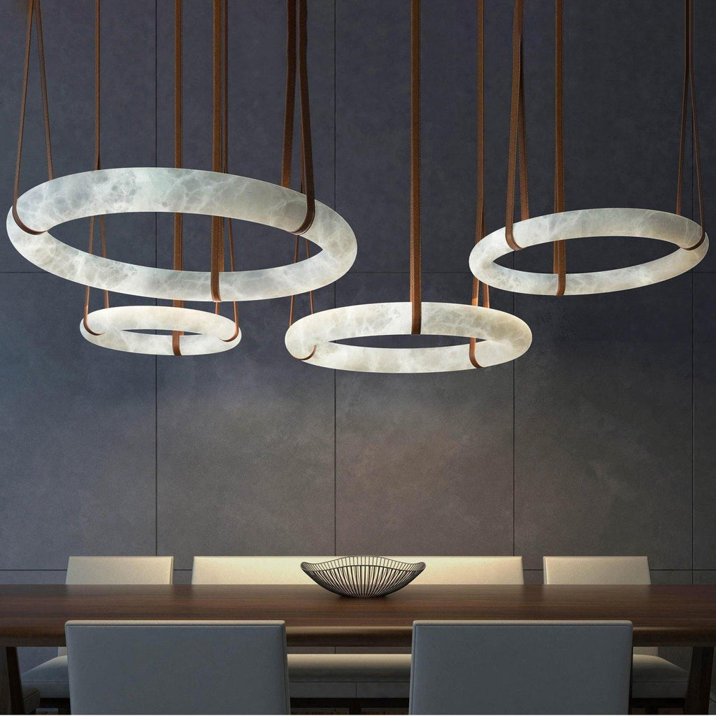Annie Alabaster Chandelier