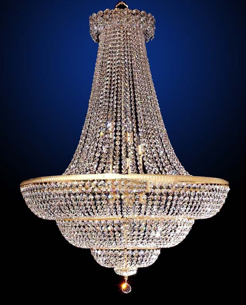 Luxury Crystal Chandelier Large Empire Chandelier 35"W 43"H-大吊灯-Jecanoli