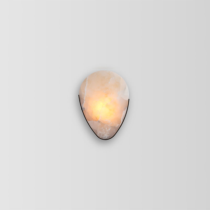Alabaster Wall Sconce-Wall Sconce-Jecanoli