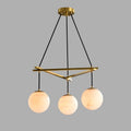 Alabaster Modern Round Ball Chandelier-chandeliers for dining room,chandeliers for stairways,chandeliers for foyer,chandeliers for bedrooms,chandeliers for kitchen,chandeliers for living room-Jecanoli