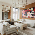 Annie Alabaster Chandelier