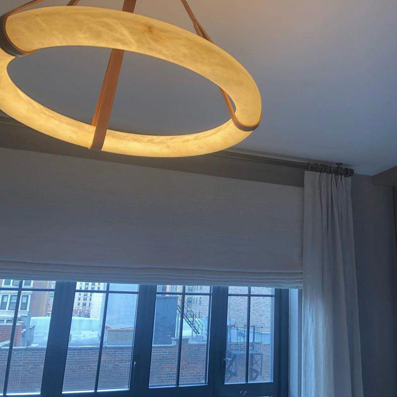 Annie Alabaster Chandelier