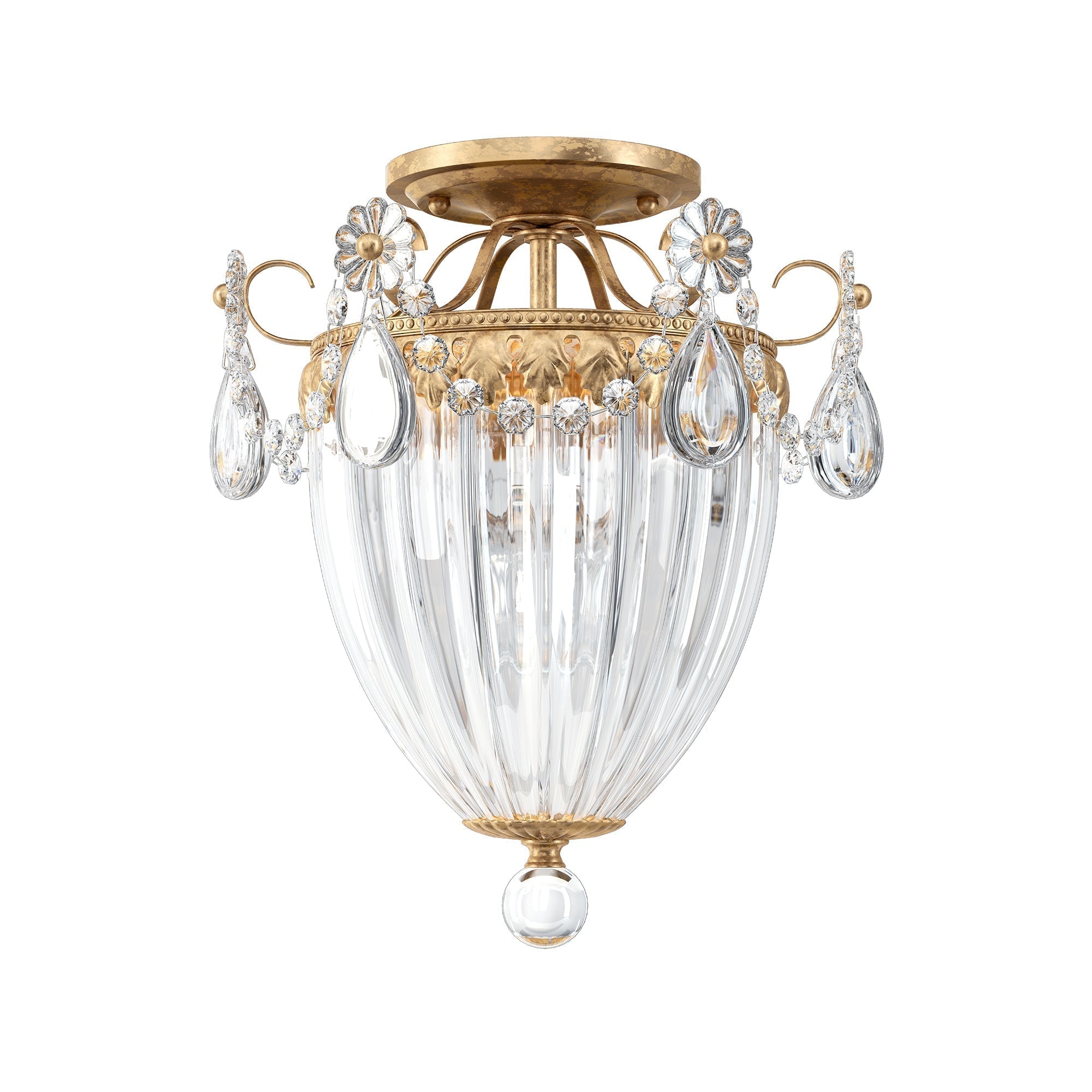 Bauble 3-Light Close-to-Ceiling
