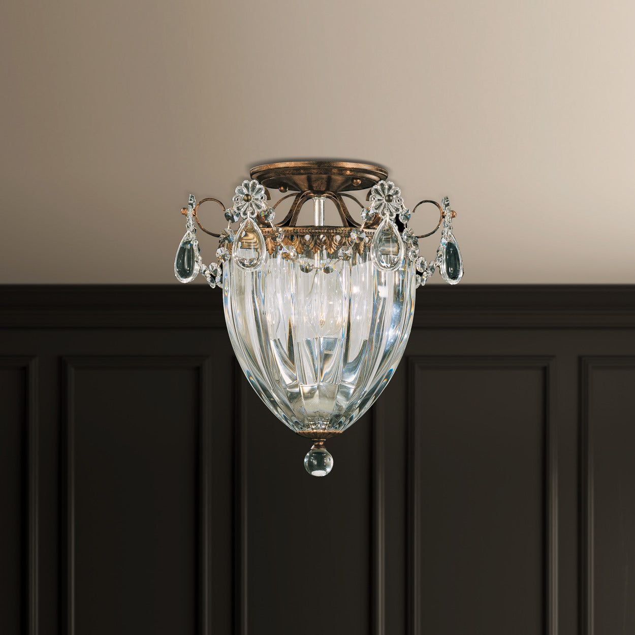 Bauble 3-Light Close-to-Ceiling