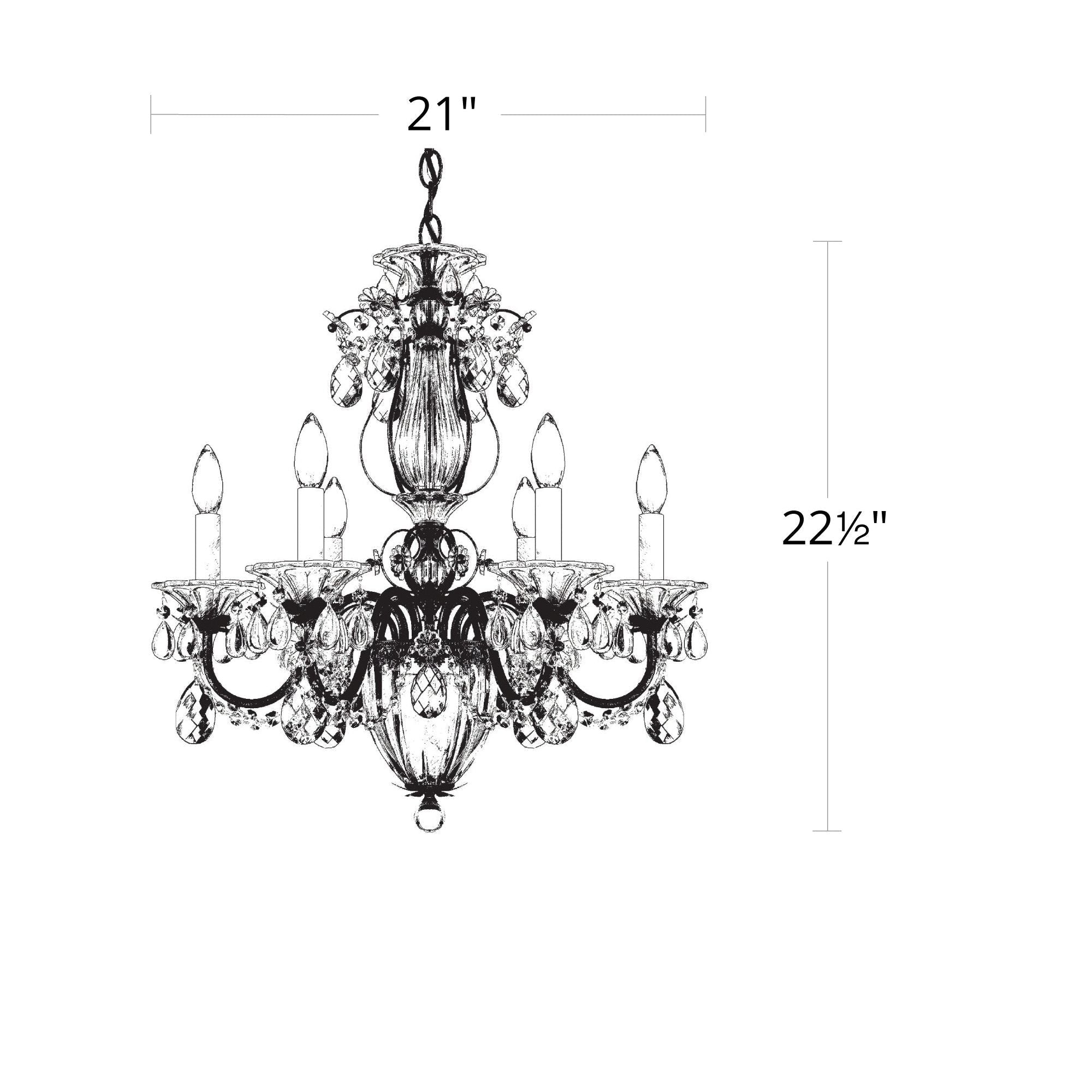 Bauble 7-Light Chandelier