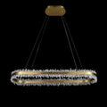 47 Inch Linear Chandelier Modern Quartz Crystal Chandelier for Dining Room-现代灯-Jecanoli