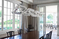 Jewel Seven Crystal Chain Links Rectangle Chandelier 16