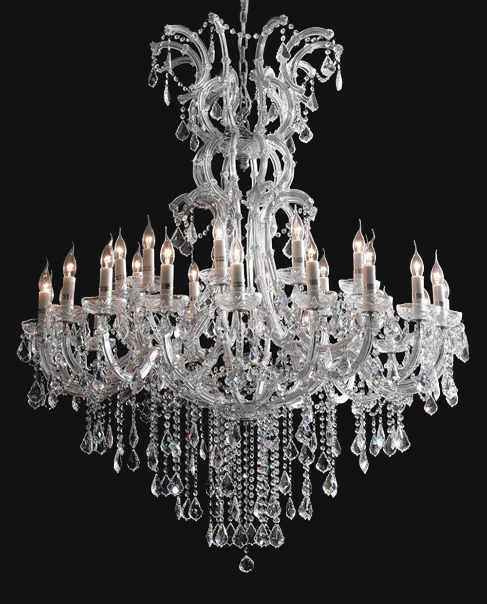 30 Lights Maria Theresa Chandelier 47'' Wide Large Crystal Chandelier for Wedding Hall-大吊灯-Jecanoli