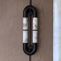 Alabaster Tube Wall Sconce-Wall Sconces-Jecanoli