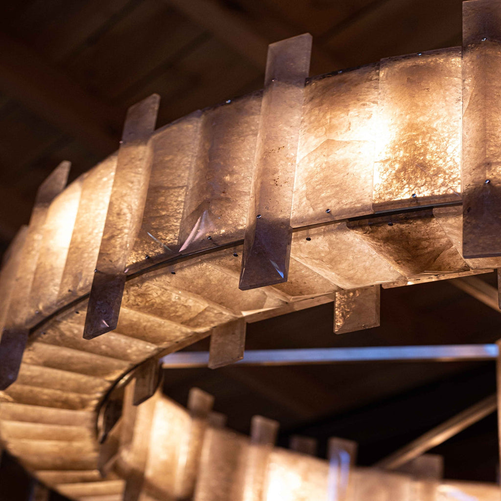 Saturn chandelier