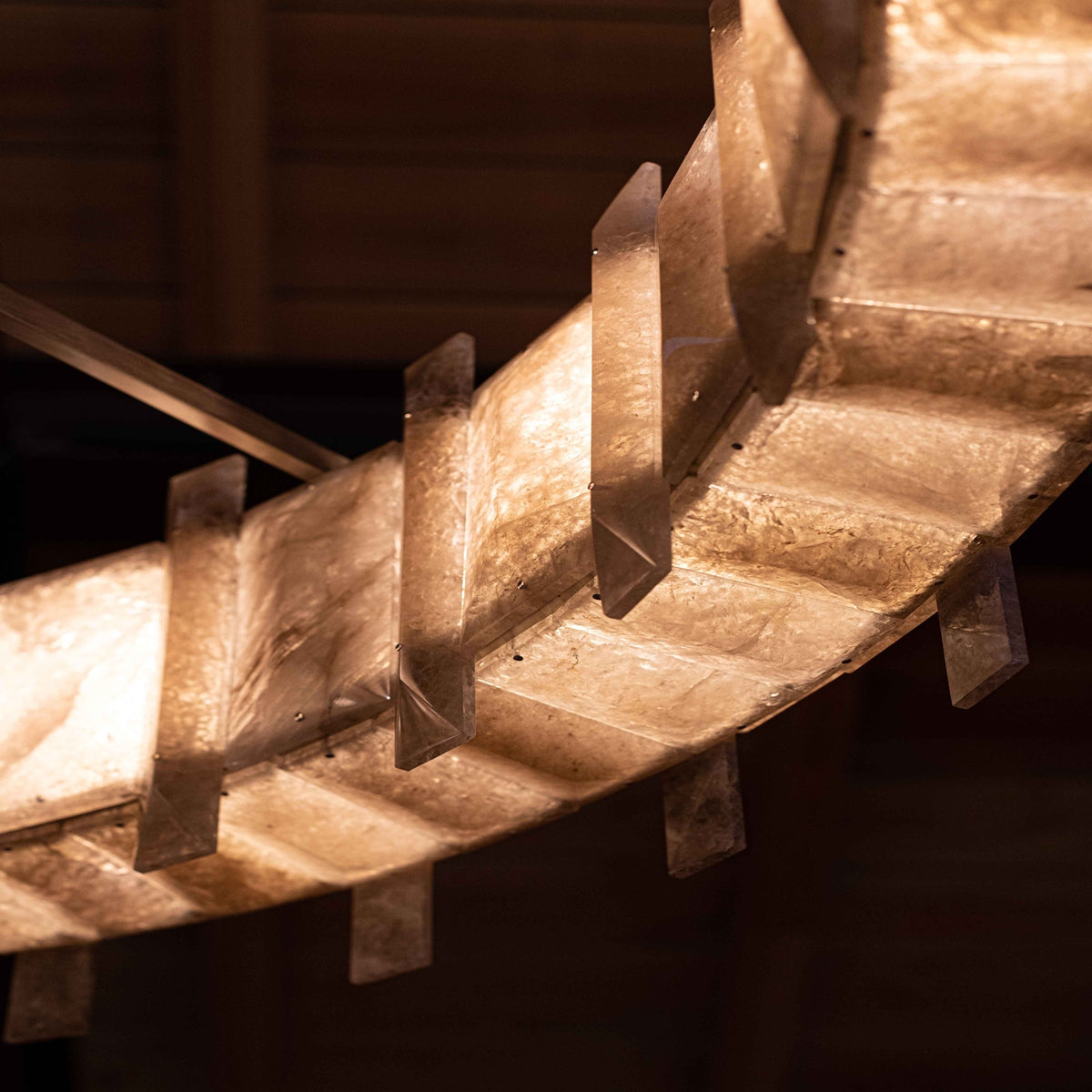 Saturn chandelier