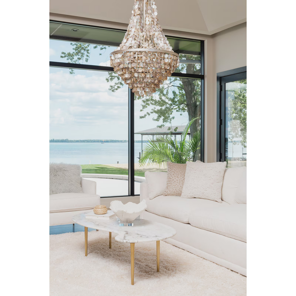 Pearl Seashell Pendant Light