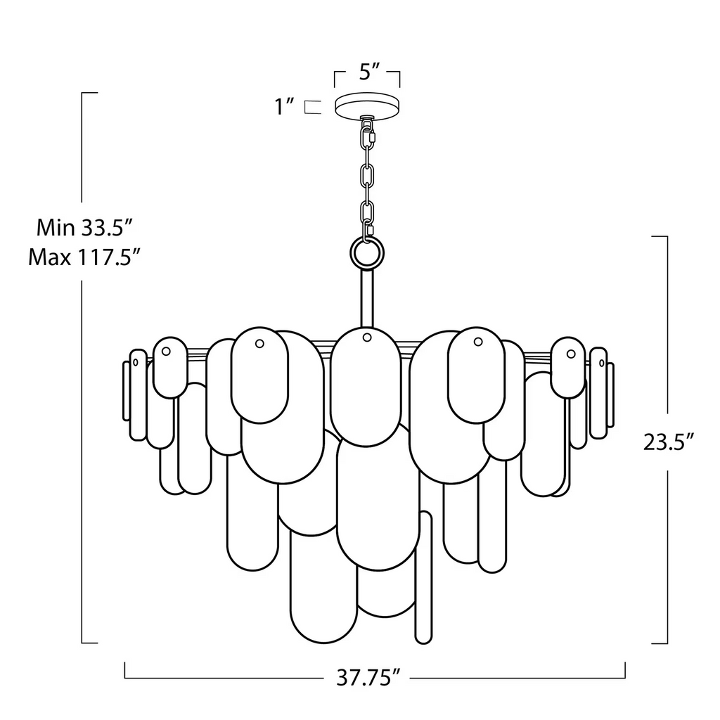 Lyrica Chandelier