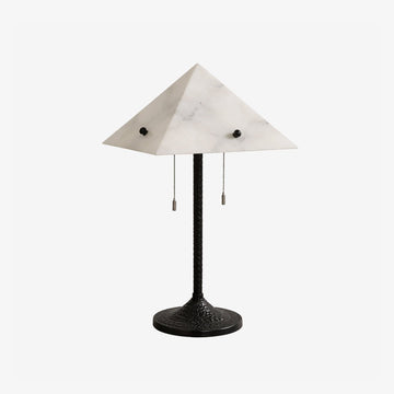 Apex Alabaster Prism Table Lamp - Vakkerlight
