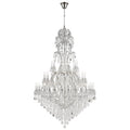 65X106 Inch Huge High Ceiling Chandelier 60 Lights Elegant Large Gold Maria Theresa Crystal Chandelier-大吊灯-Jecanoli