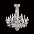 47 Inch Foyer Chandelier Lighting Elegant Big Chrome Chandelier-大吊灯-Jecanoli