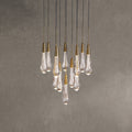 Soltaire Round Chandelier 17" 24" 36“ 58“