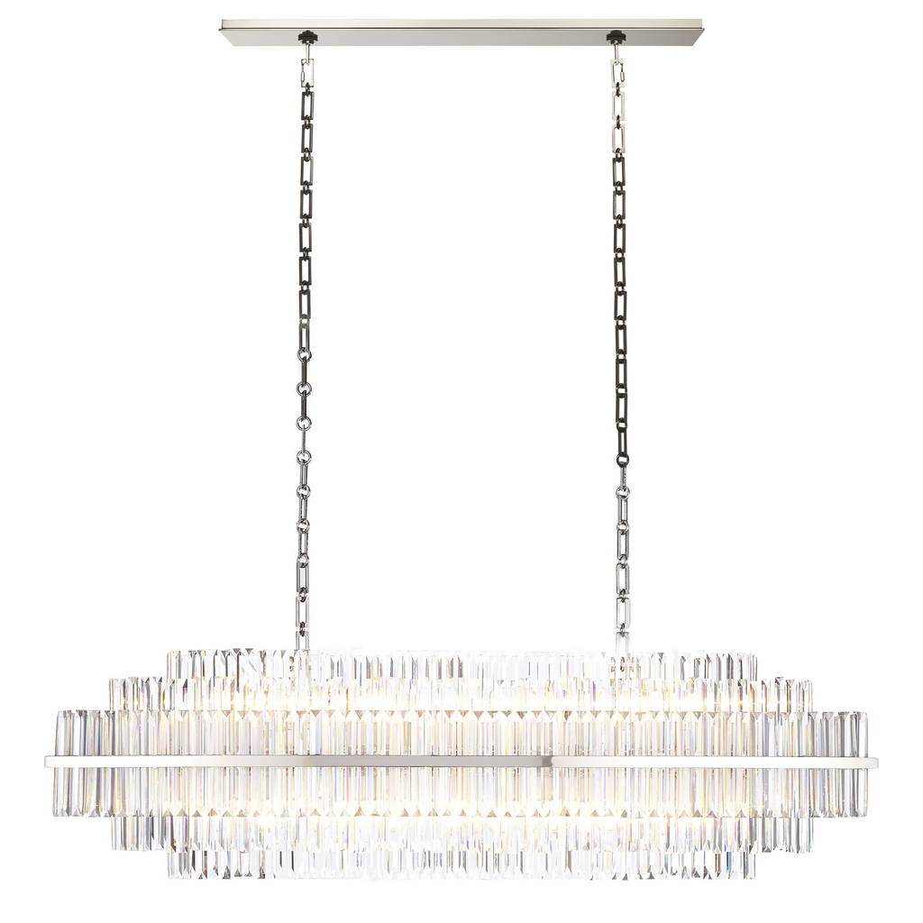 Vienna Linear Crystal Chandelier