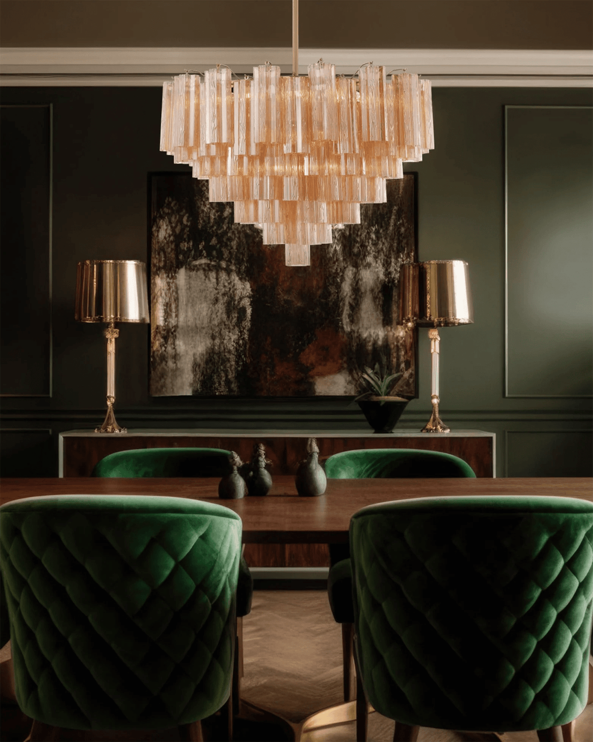 Modern Virella Murano Chandelier-Chandelier-Jecanoli