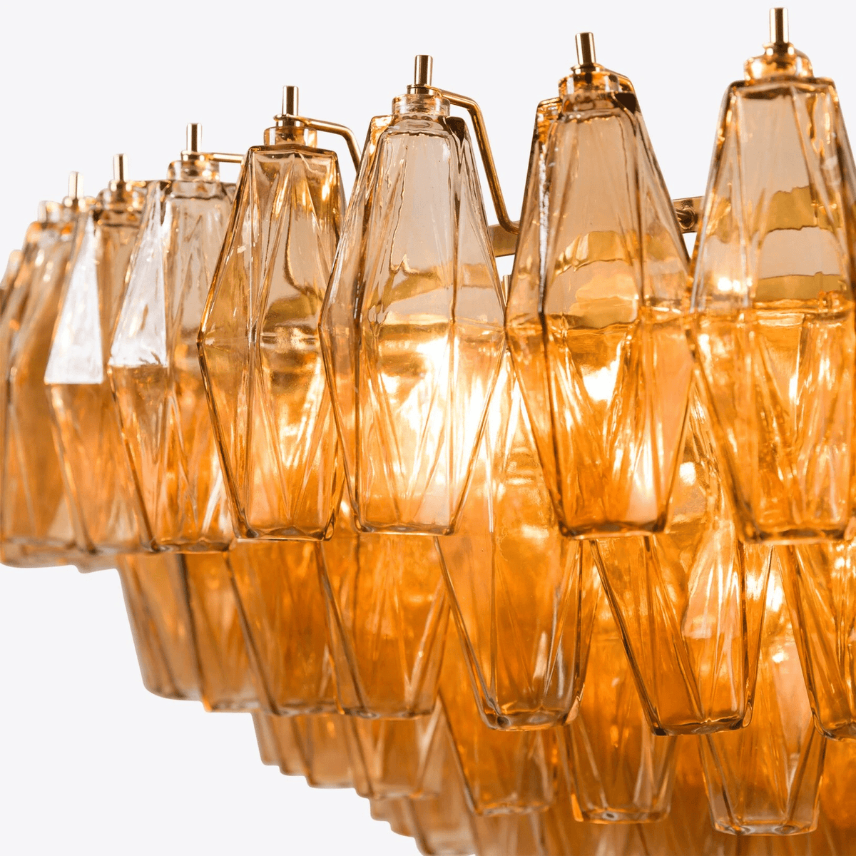 Premium Amber Sorrento Chandelier-Chandelier-Jecanoli