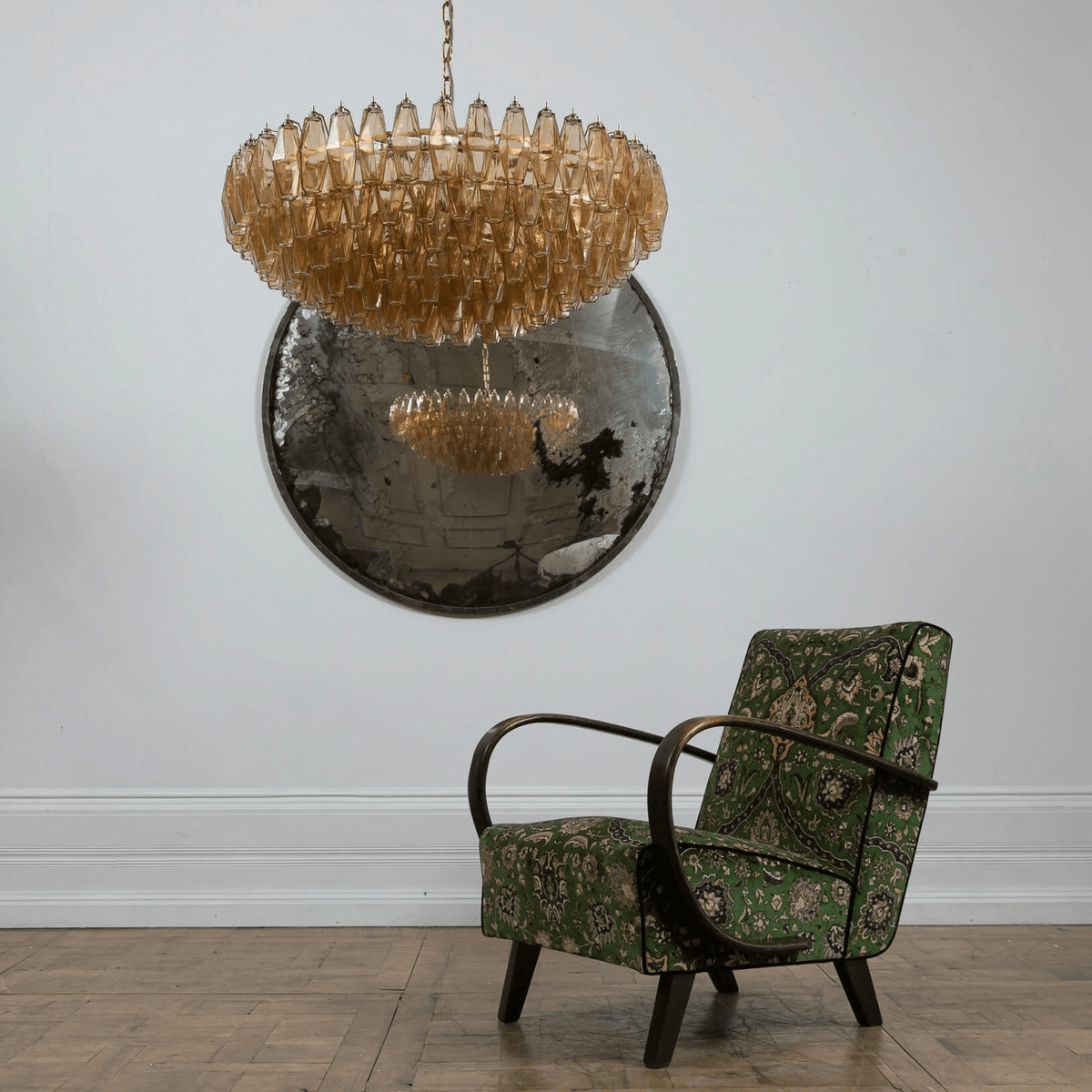 Premium Amber Sorrento Chandelier-Chandelier-Jecanoli
