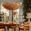 Premium Amber Sorrento Chandelier-Chandelier-Jecanoli