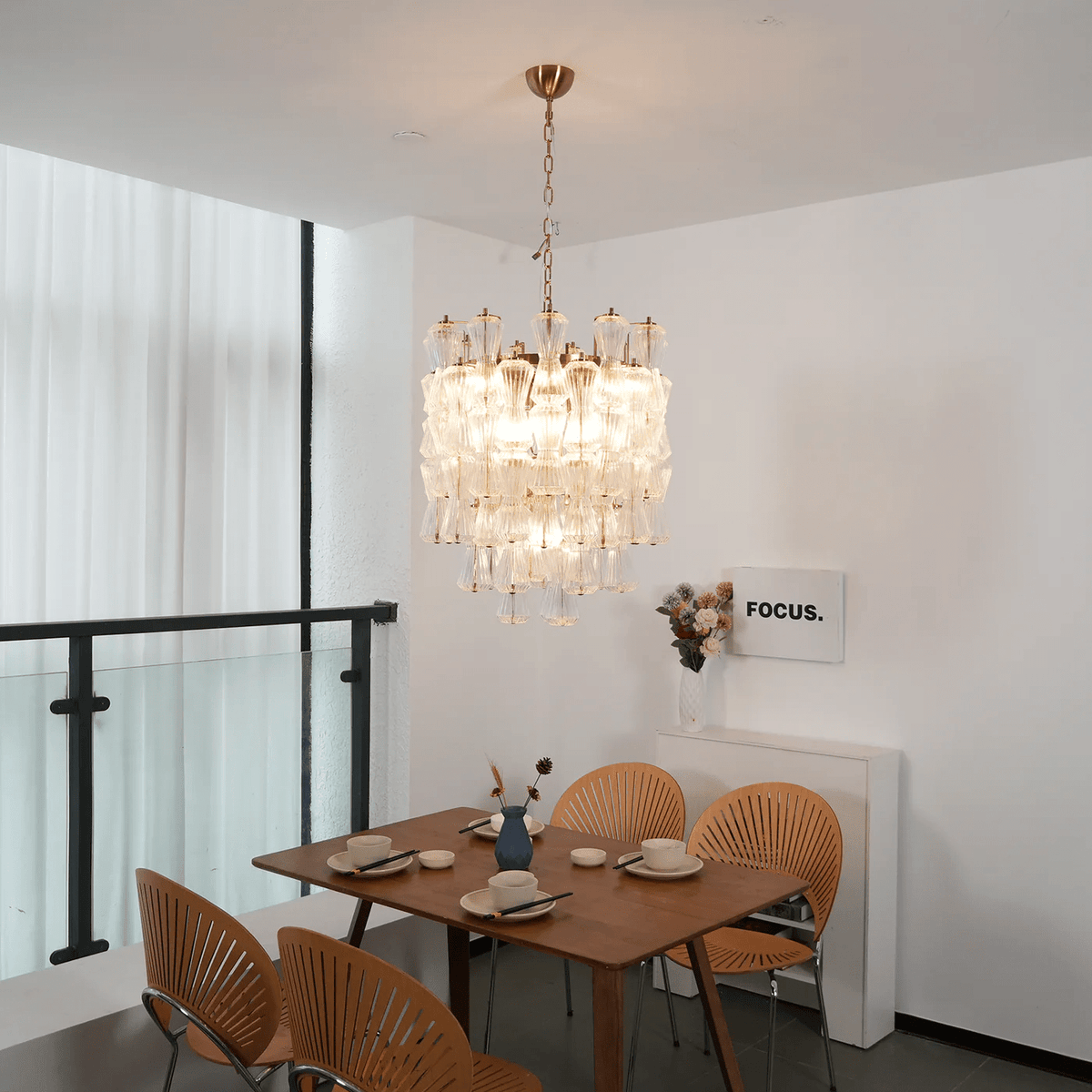 Premium Florenzia Murano Glass Chandelier-Chandelier-Jecanoli