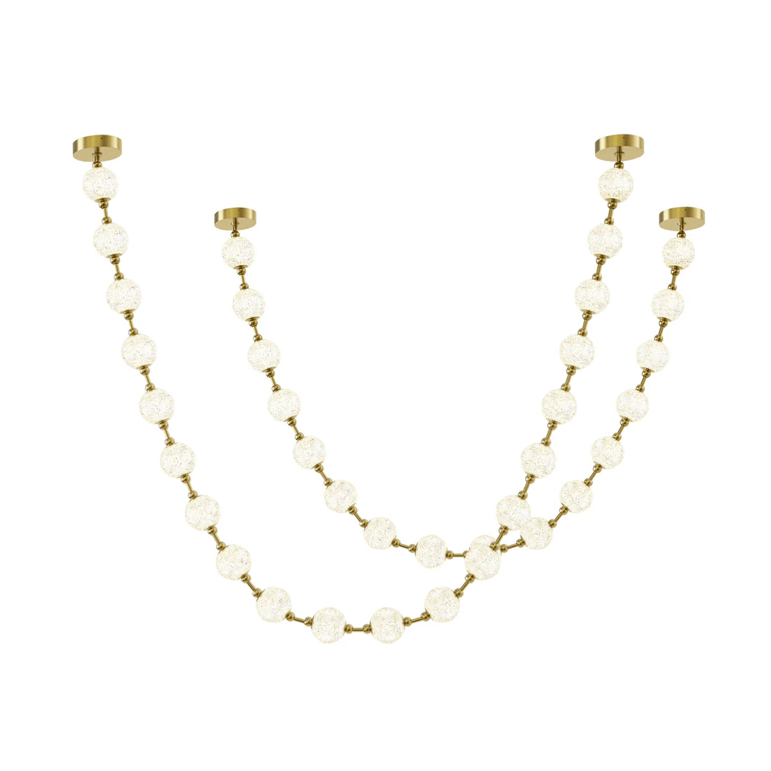 Strand Necklace Chandelier-Chandelier-Jecanoli