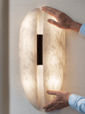 Alabaster Veil Wall Sconce - Vakkerlight