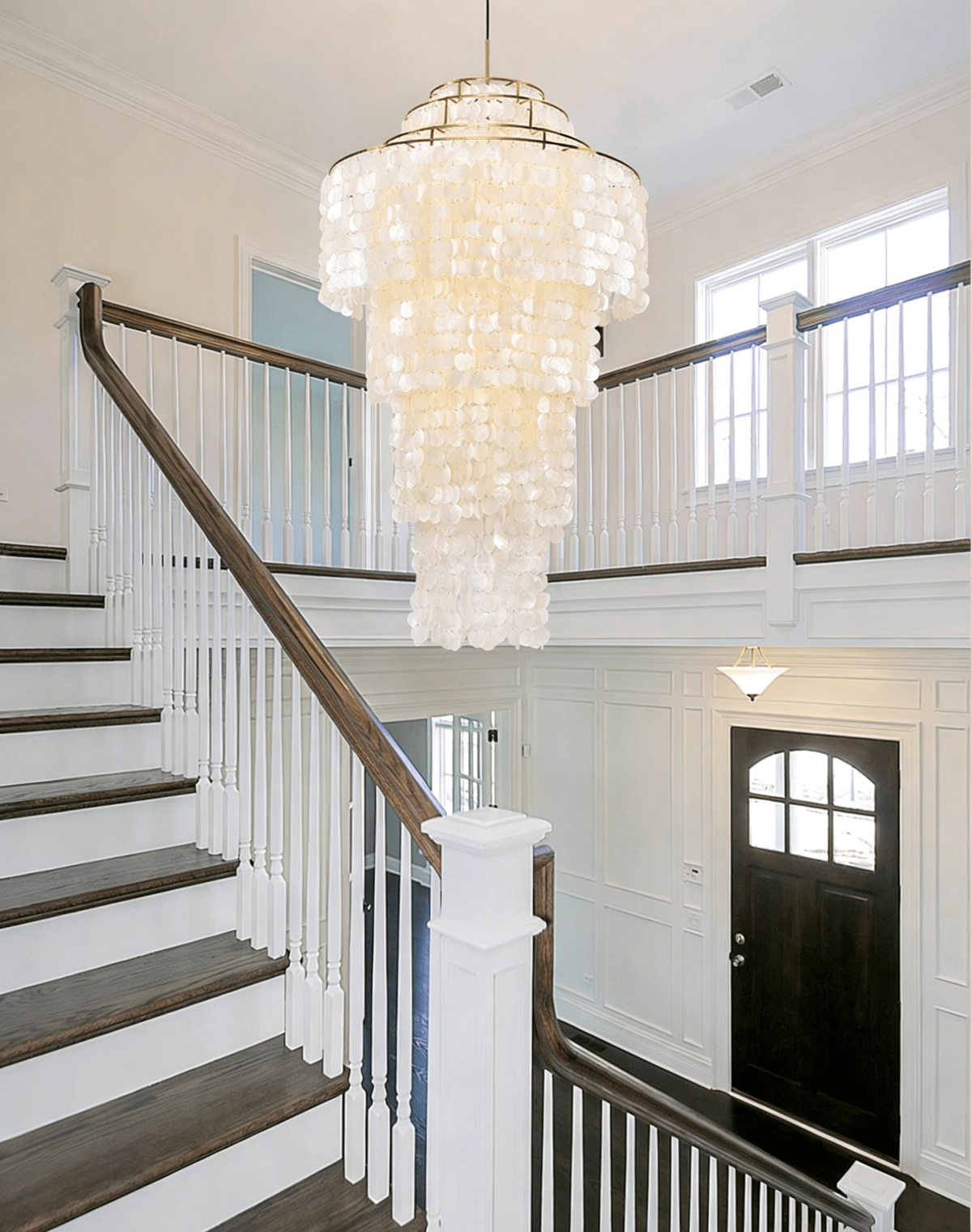 Modern Nerida Shell Chandelier-Chandelier-Jecanoli