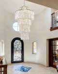 Modern Nerida Shell Chandelier-Chandelier-Jecanoli